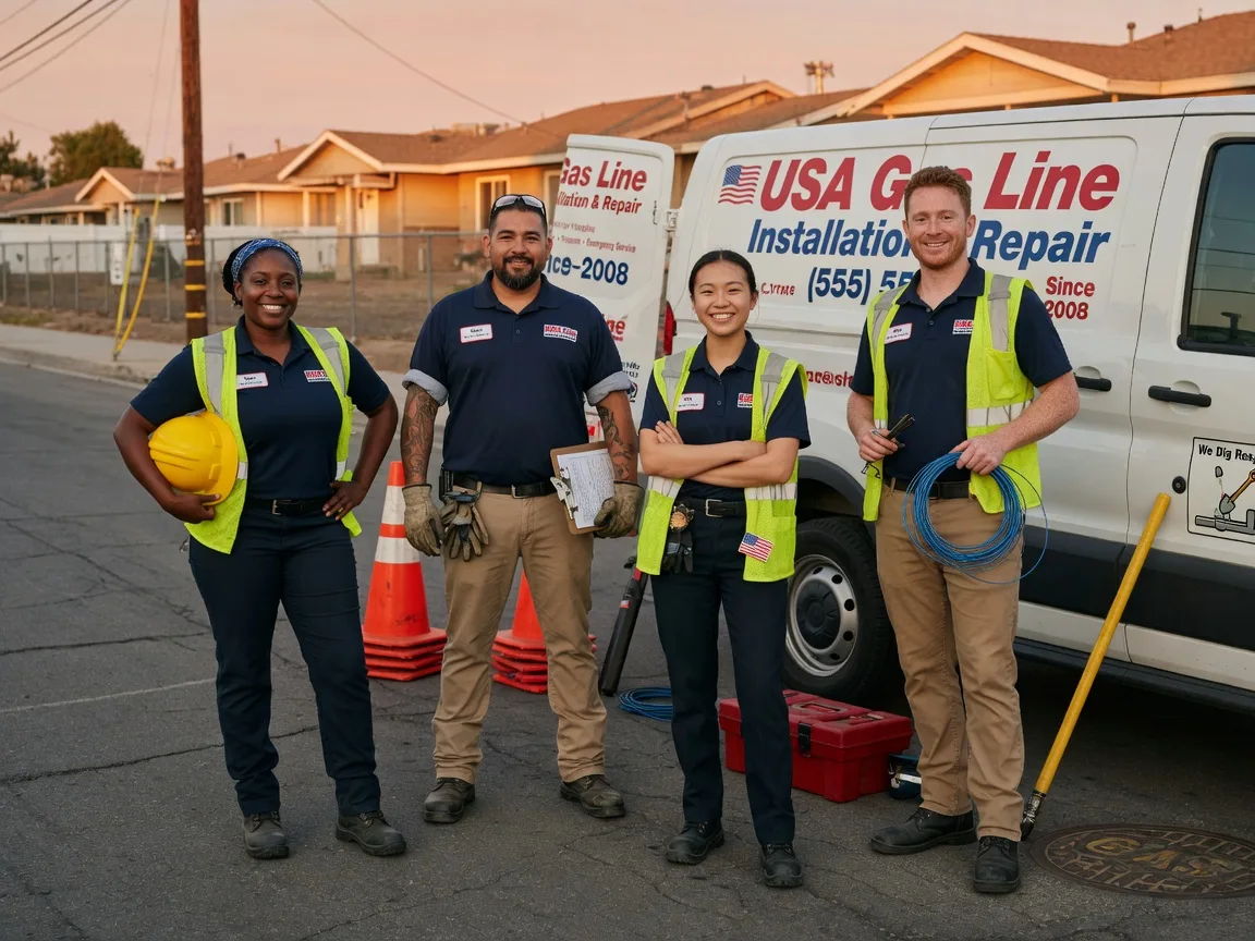 Gas Line Installation company in Griffithsville, WV